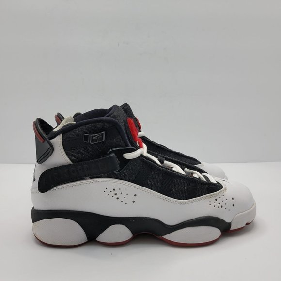 Nike Air Jordan Ring Youth Basketball Shoes White 323419-012 US